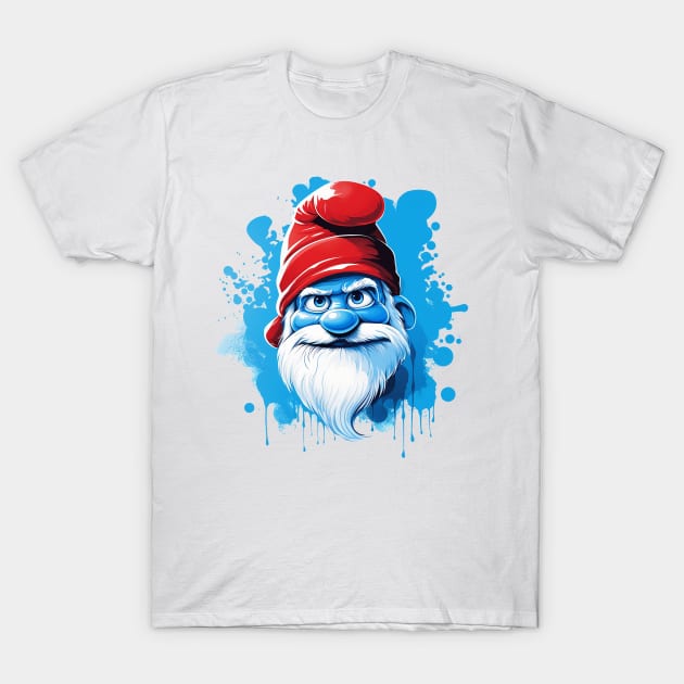 papa smurf T-Shirt by lets find pirate